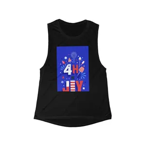 Women's Flowy Scoop Muscle Tank