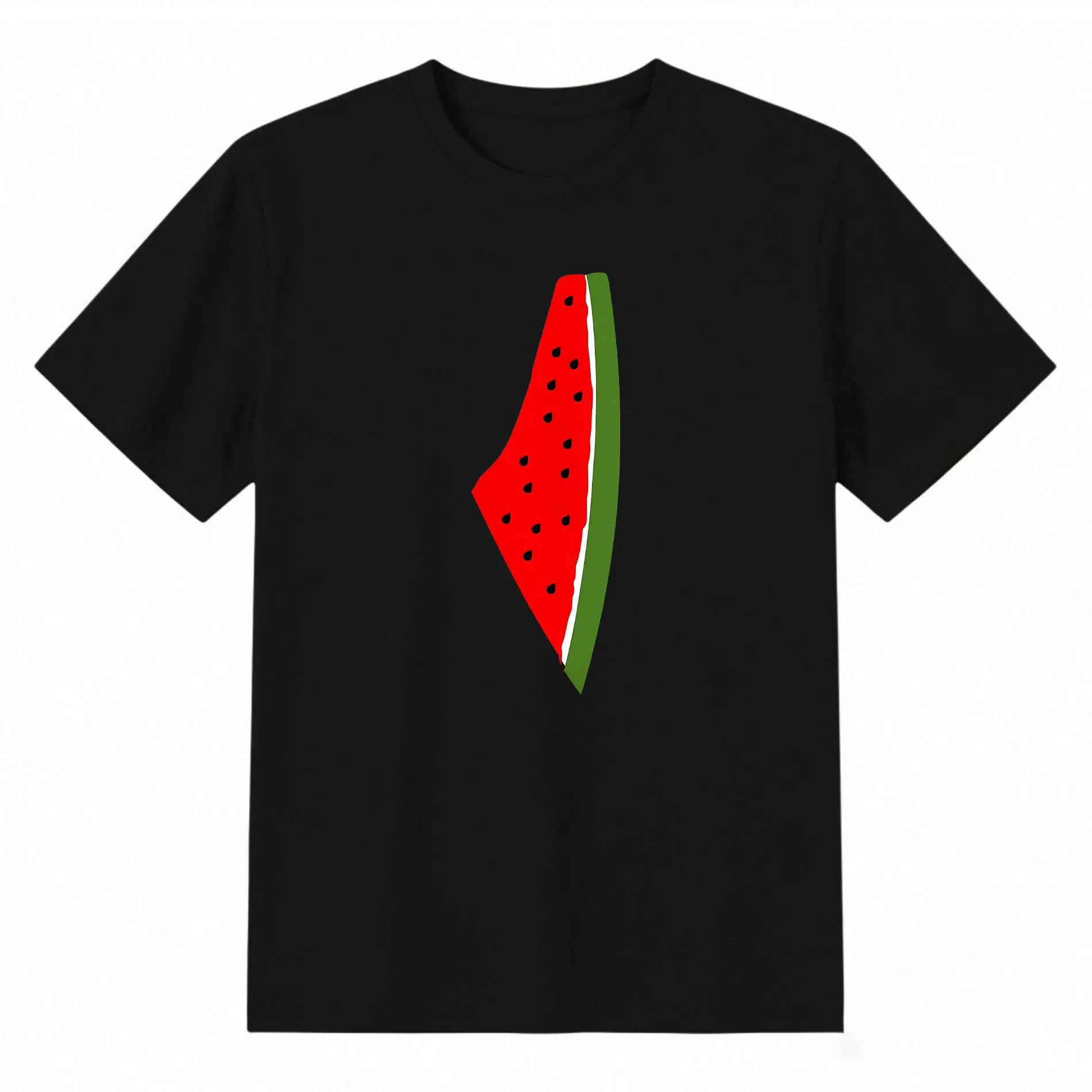 Watermelon T-Shirt Men's and women's T-shirts graphic tees summer casual short sleeve tee