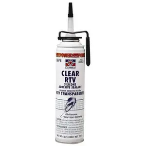 Permatex 7.25 oz Can Clear RTV Silicone Joint Sealant -75 to 400°F Operating Temp, 24 hr Full Cure Time 85913