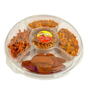 Nicomex - Botana mix - Charola de botana -  Mexican Party Mix, Spicy Snack - Botana surtida con chile.