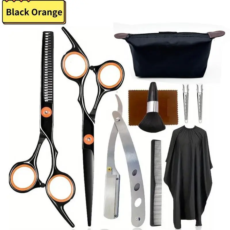 Hair Styling Tool Set, Hair Cutting Kit, Barber Haircut Kit, Barber Supplies, Professional Hair Styling Tools for Salon & Barber Shop & Home Use