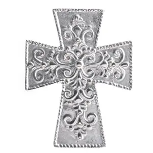 Bello diseño de Cris con guías 8 1/2” x 6 1/2” Pewter pulido. Heck en México