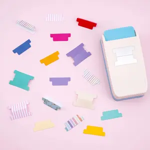 Paper Tab Punch; DIY Tab Maker for Journals Notebooks Scrapbook Albums; Paper Punching Machine Craft Tools and Supplies Perfect for Crafters, Planners;