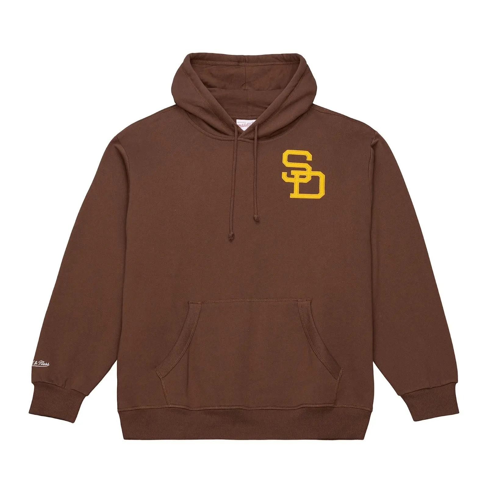Tony Gwynn San Diego Padres Brown Player Fleece Hoodie MLB Throwback Sweatshirt Vintage Fan Gear Mitchell & Ness