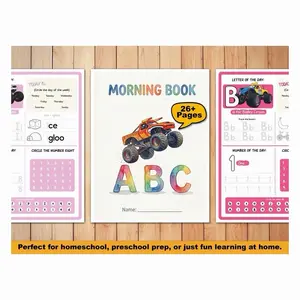 Morning Book Monster Truck Children's Early Learning Book