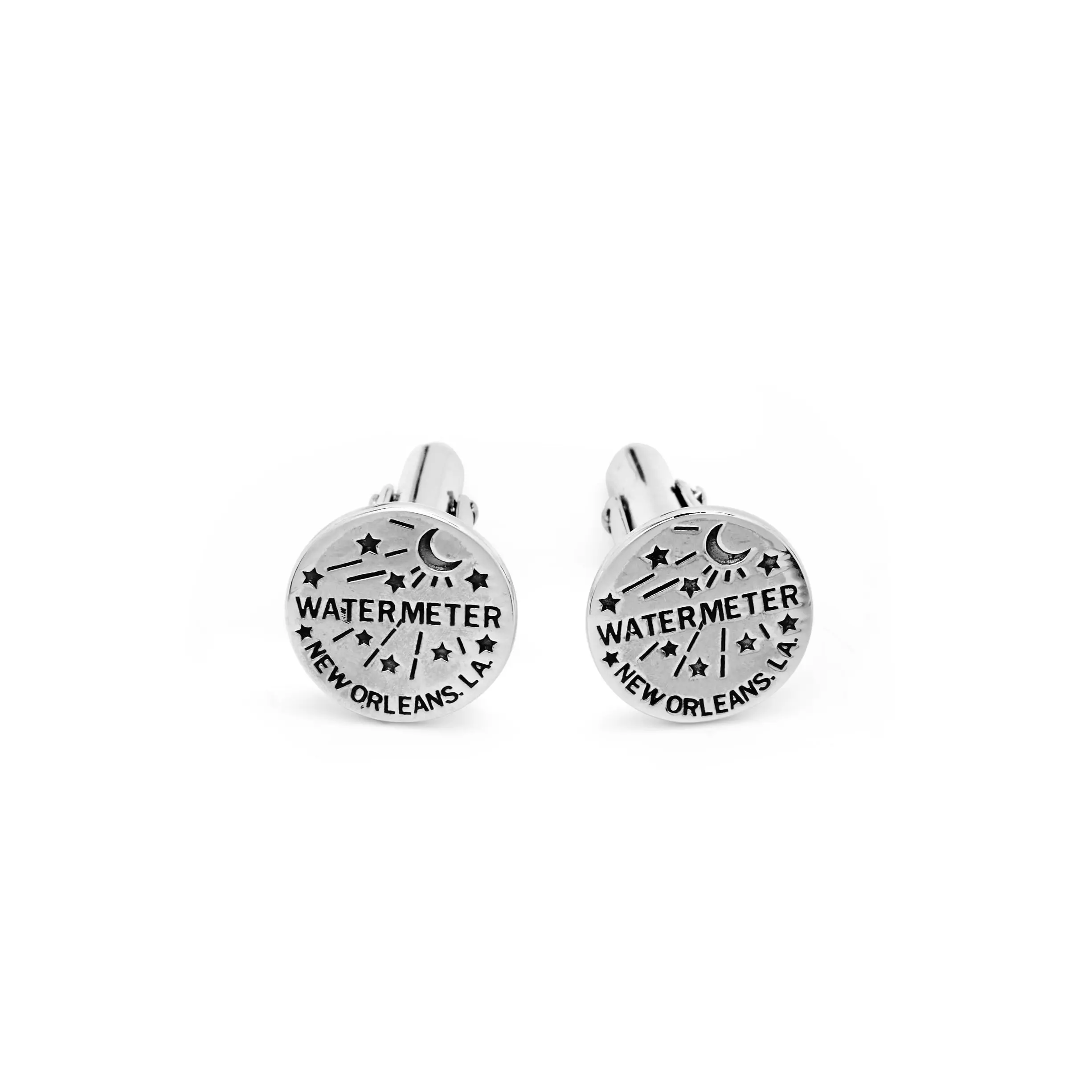New Orleans Water Meter Cufflinks