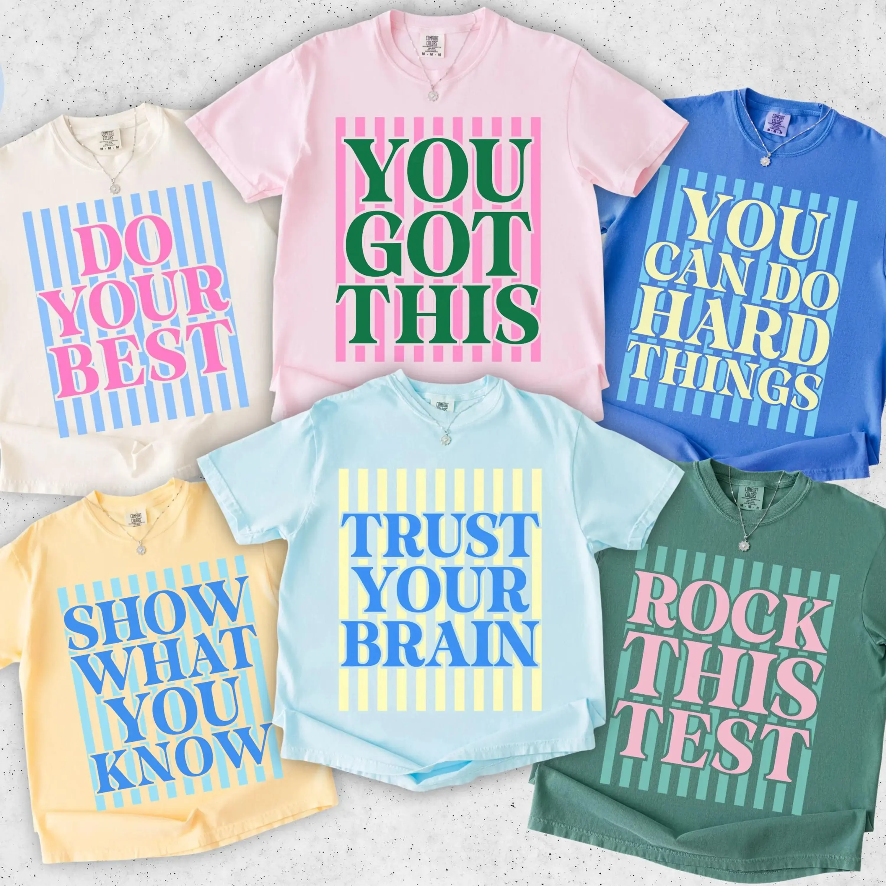 Test Day Shirt, Matching State Testing Shirts, Teacher Team TShirts, Comfort Colors, Cute School Testing Day Tee, Testing Coordinator Shirt