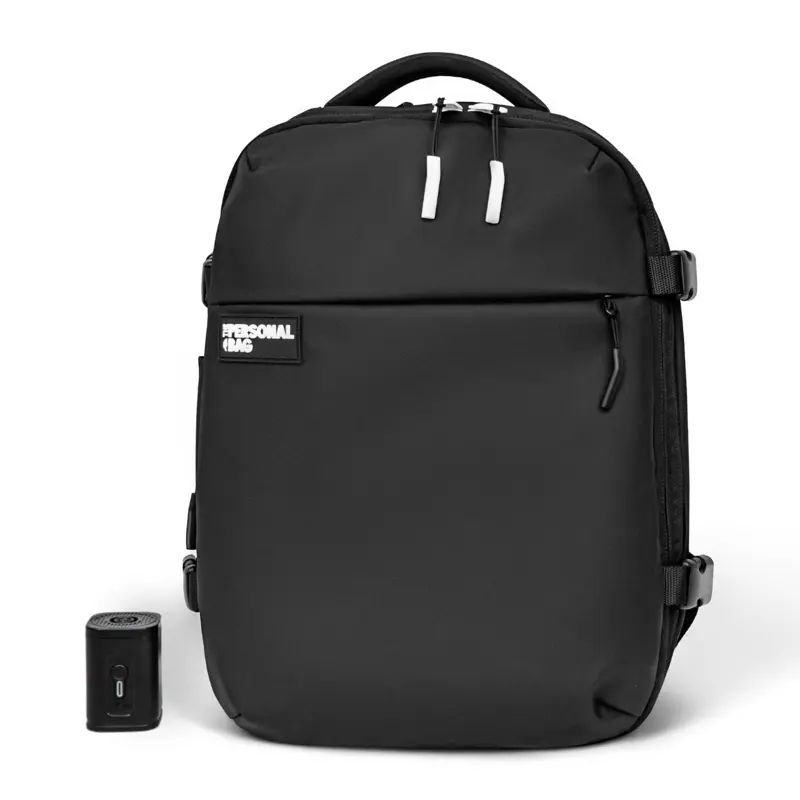The Personal Bag - Expandable Water-Resistant Travel Backpack for Budget Airlines with Vacuum-Seal Features and Accessories