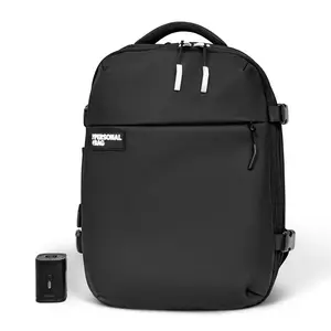 The Personal Bag - Expandable Water-Resistant Travel Backpack for Budget Airlines with Vacuum-Seal Features and Accessories
