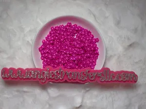 Pink Sea Star Polymer Clay for Snowglobe Tumbler Slime Nail Art Versatile Creative Projects