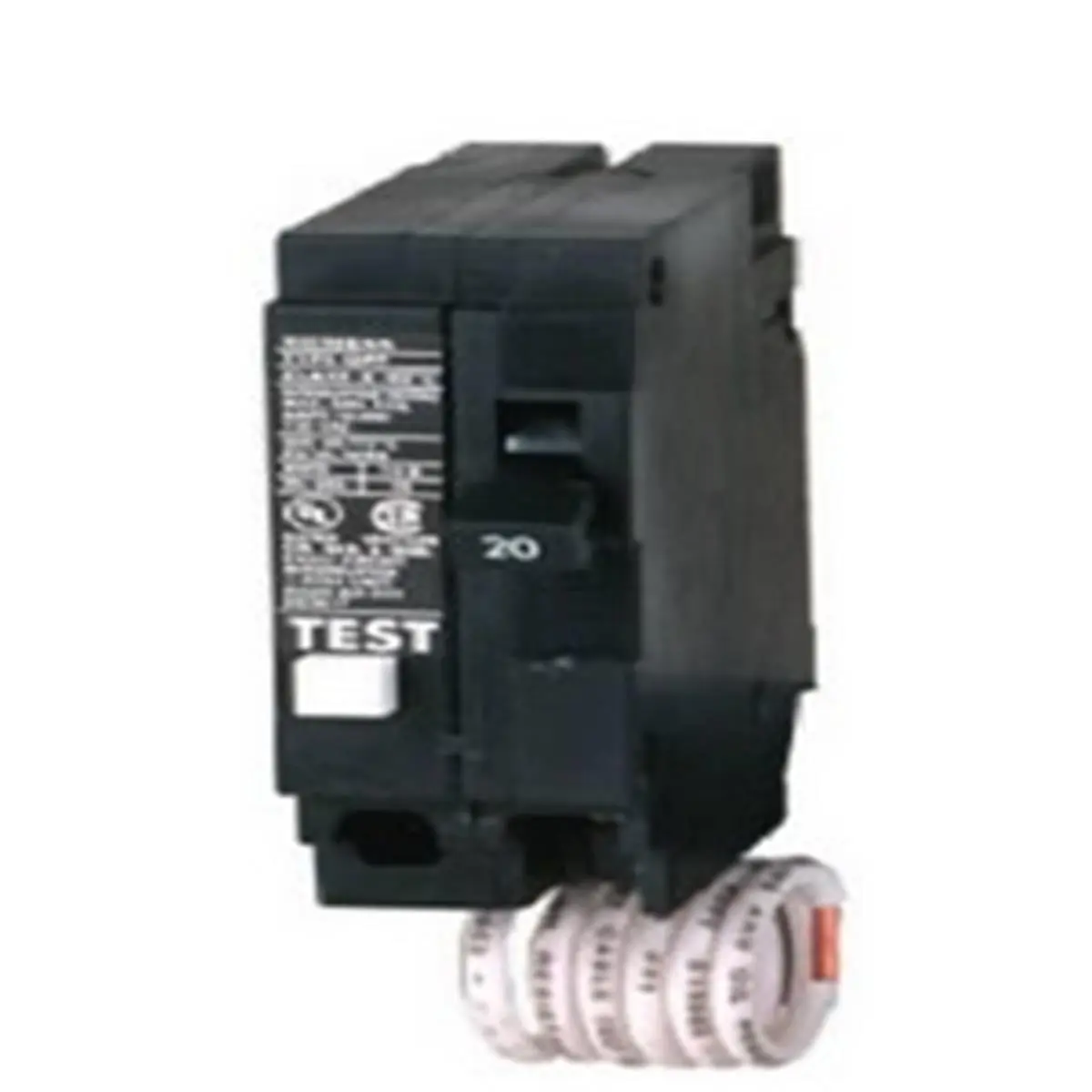 Siemens Industry  20 amp Self Test GFCI Breaker Single Pole