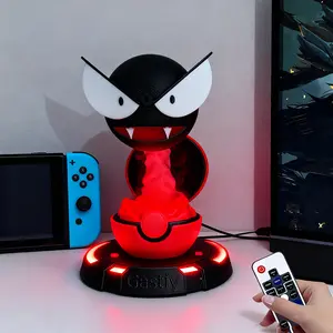 Elf Ghost Night Light Humidifier, Mystery 16 Color LED Decoration for Bedroom or Desk, Multifunctional Humidifier for Gamers and Kids, USB Powered Humidifier