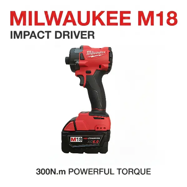 Milwaukee Portable Cordless Screwdriver All Metal Gear Box One Hand Quick Bit Replacement Linear Variable Trigger Low Vibration Running Dust Resistant Structure For Narrow Gap Operation Indoor Decoration Metal Self-Tappin Screw Fastening  removable hex