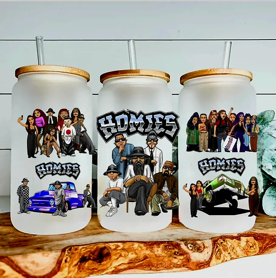 Homies Crew - UVDTF Wrap for cups/hard surfaces sticker