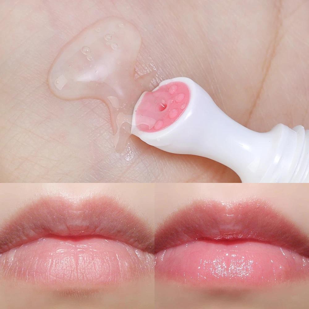 Pink Lip Sleeping Mask for a Natural Glow, Alcohol-Free Beauty Products with Soothing Moisture and Mousse Texture, Single Item