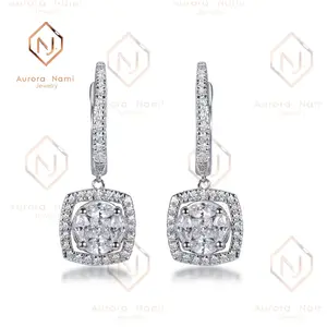 Gorgeous Moissanite Dangle & Drop Earring
