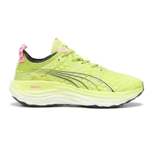 PUMA Womens Foreverrun Nitro Psychedelic Rush Lace Up Running Sneakers Shoes - Green
