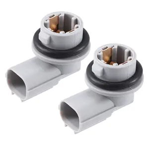 2pcs Side Marker Light Lamp Bulb Holder No.33304-TET-H01 for Honda Civic Sedan Hatchback 2016-2021 Plastic