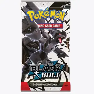 Pokémon Scarlet & Violet Black Bolt Booster Pack - 10 Additional Game Cards for Collectors Ages 6+