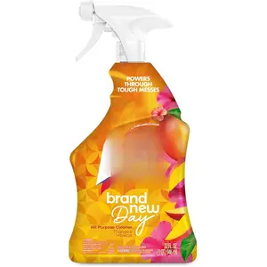 All-Purpose Cleaner, Sanitizing and Disinfecting Spray, To Clean and Deodorize, Mango & Hibiscus Scent, 32oz