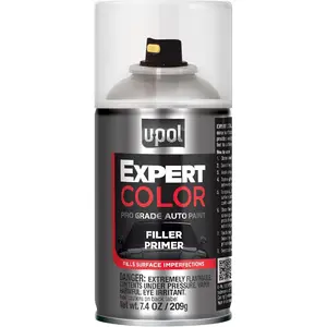 Expert Color Filler Primer, Automotive Primer, Professional Grade, Fills Imperfections, Easy-To-Use, Gray