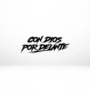 Con Dios Por Delante (Decal,Sticker,Size, 3x8)