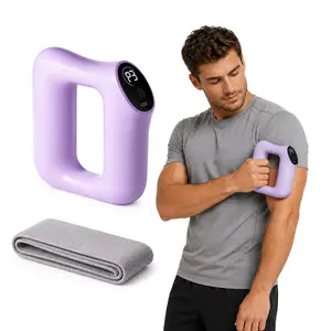 HopHorse Portable Fascia Ring Massager for Waist & Back, Cordless Rechargeable Vibration Recovery Device, Lightweight Muscle Relaxation Equipment for Home & Daily Wellness, Summervibes Summerwins