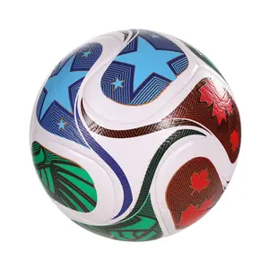painted outdoor Ball 2026 High Quality Soccer Ball Official Size 5 PU Material Seamless Wear Resistant Match Training Football Futbol Voetbal Bola spare  for kids  personalized