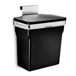 simplehuman 10L Under Cabinet Kitchen Trash Can Hanging or Mounted Garbage Can