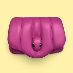 Pre-owned Leather Crossbody Bags Bvlgari x Ambush Serpenti Convertible Belt Bag