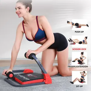 Magic BB Abdominal Equipment for Home Gym - Ab Crunch Machine for Stomach Workout, Ab Core Trainer Ab Machine,Core Strength Trainer Sit Up Exerciser with Resistance Bands,OutdoorFun,Father's Day Gift