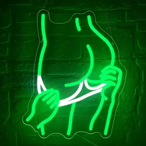 Neon Light Lady Body Wall Decor, LED Sign for Bathroom, Neon Art for Girls' Room, Party College Style, Bedroom Decoration