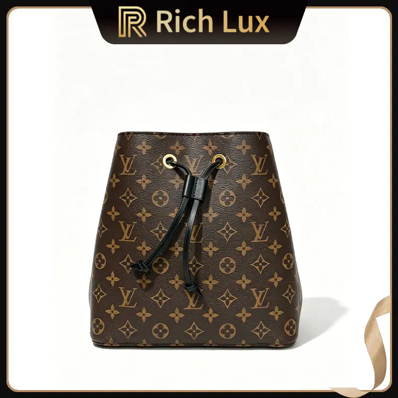 Pre-owned Louis Vuitton NéoNoé MM Monogram Bucket Bag Aesthetic, Elegant, Daily Shoulder Handbag, Fashion Crossbody Purse, Aesthetic Shoulder Handbag, Crossbody Purse Handbags