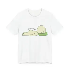 Smiski Unisex Jersey Tee - Cute Kawaii Design, Japanese Character Shirt, Cotton Graphic Tshirt, Fun Cartoon Top, Unique Gift Idea