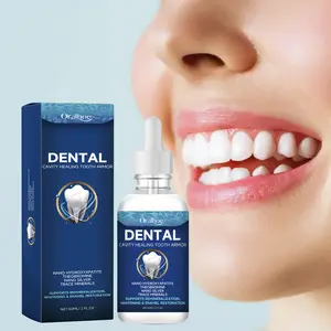 Dental Cavity Healing Tooth Armor - All-In-One Cavity Healing, Teeth Whitening & Enamel Repair, Nano Formula With Hydroxyapatite, Silver & Theobromine for Total Oral Health Repair Kit Fresh Breath