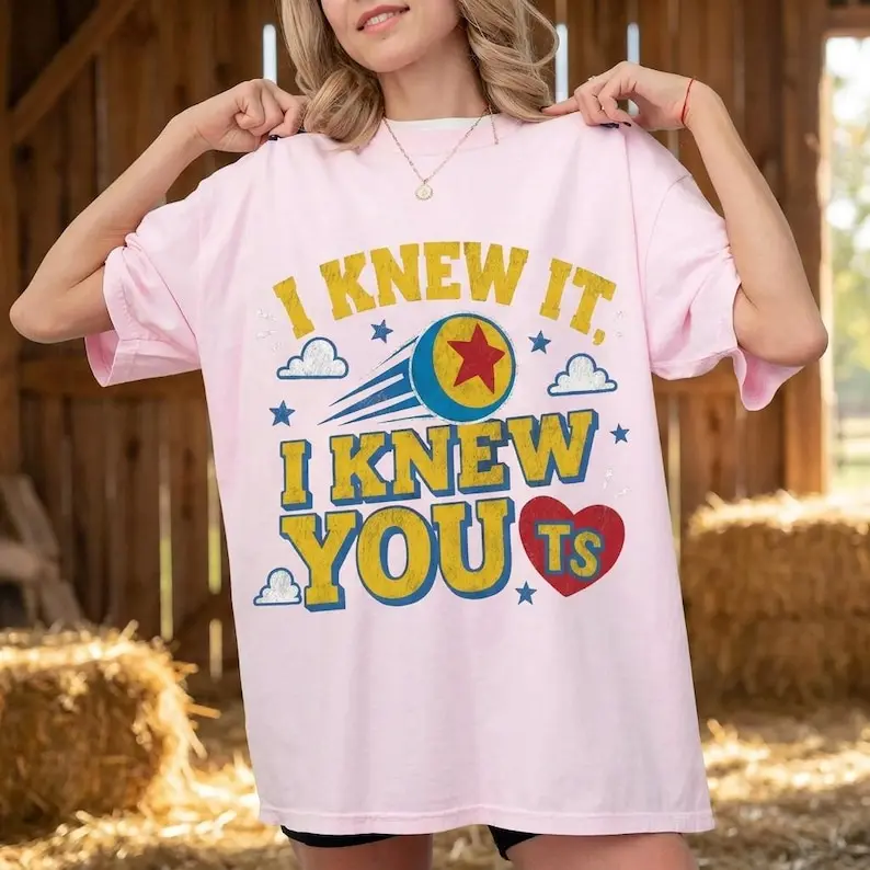 VintageComfort Colors I Knew It I Knew You Shirt, T0y St0ry 5 Friendship Tee, Woody Buzz Lightyear Shirt