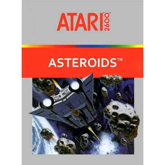 Atari Asteroids Classic Game for Atari 2600 Console - Original Edition Video Game