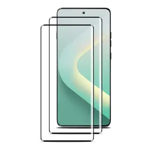 Motorola Edge 60 Pro HD Transparent Tempered Glass Film, 2-Pack Screen Protector, Durable and High-Definition Design, Perfect Fit