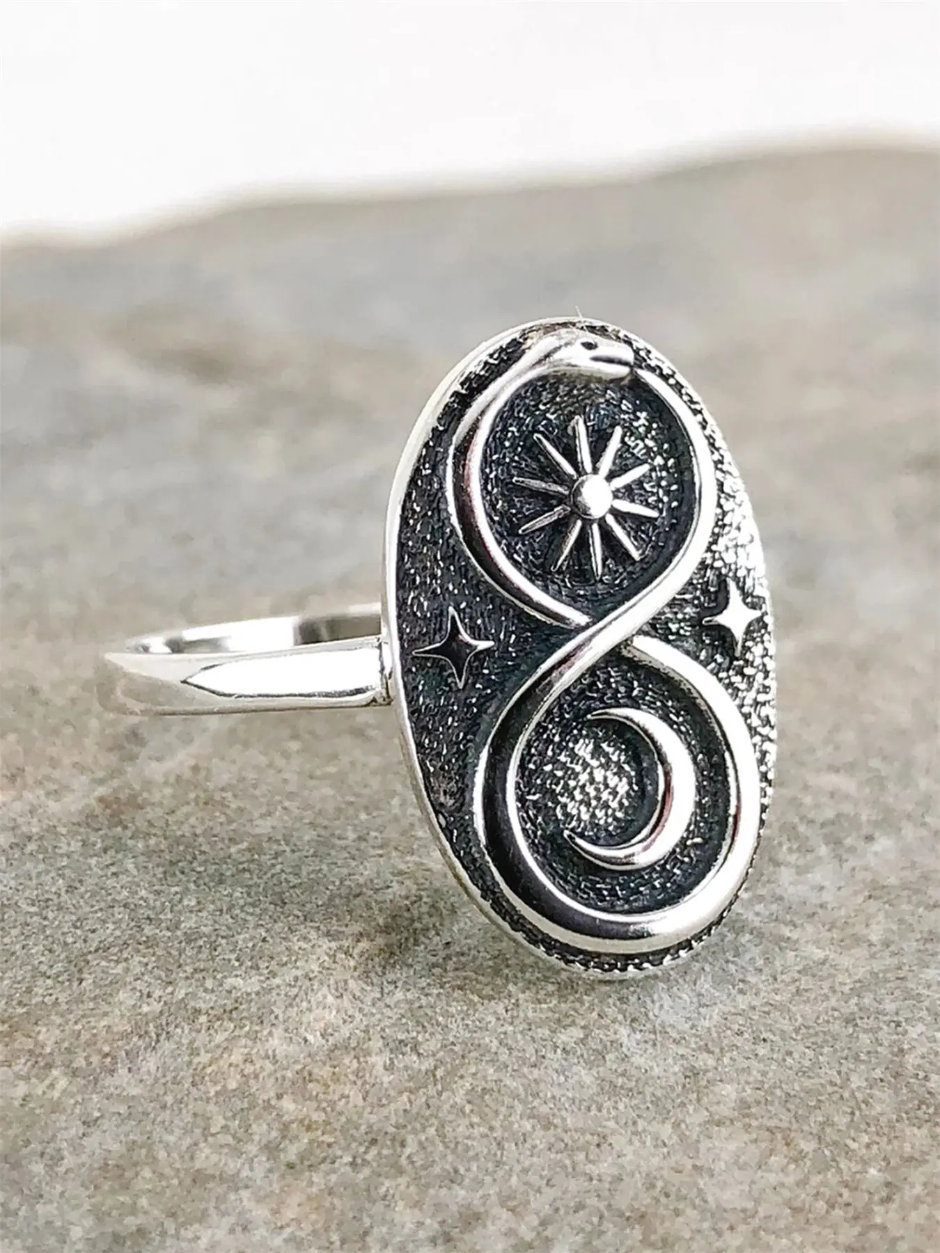 1 PC Gorgeous Copper Ring For Women Beautiful Rings For Valentine's Day Gift Wedding Anniversary Party Fashionable Jewelry
