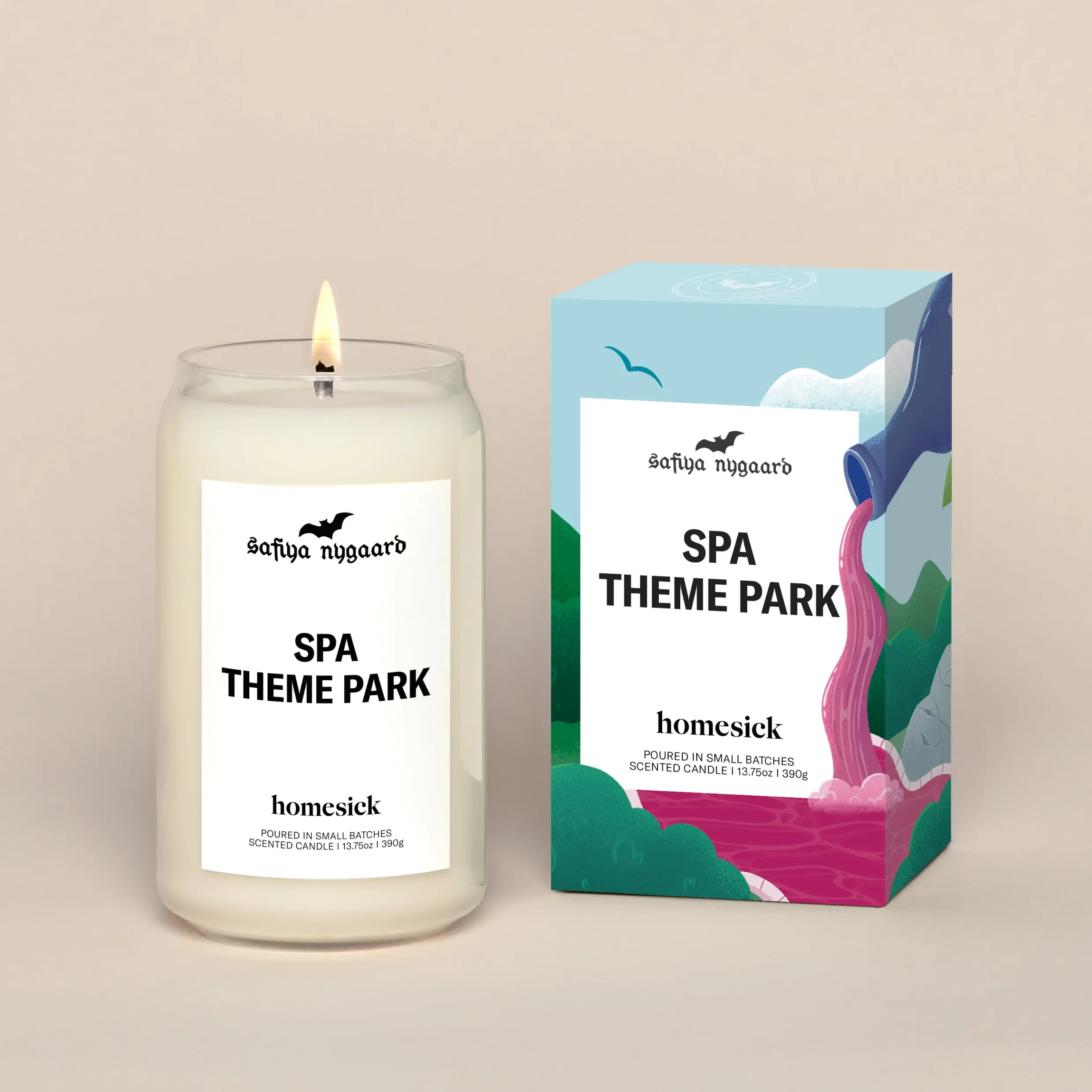 Safiya Nygaard Spa Theme Park Candle Safiya Nygaard Spa Theme Park Candle