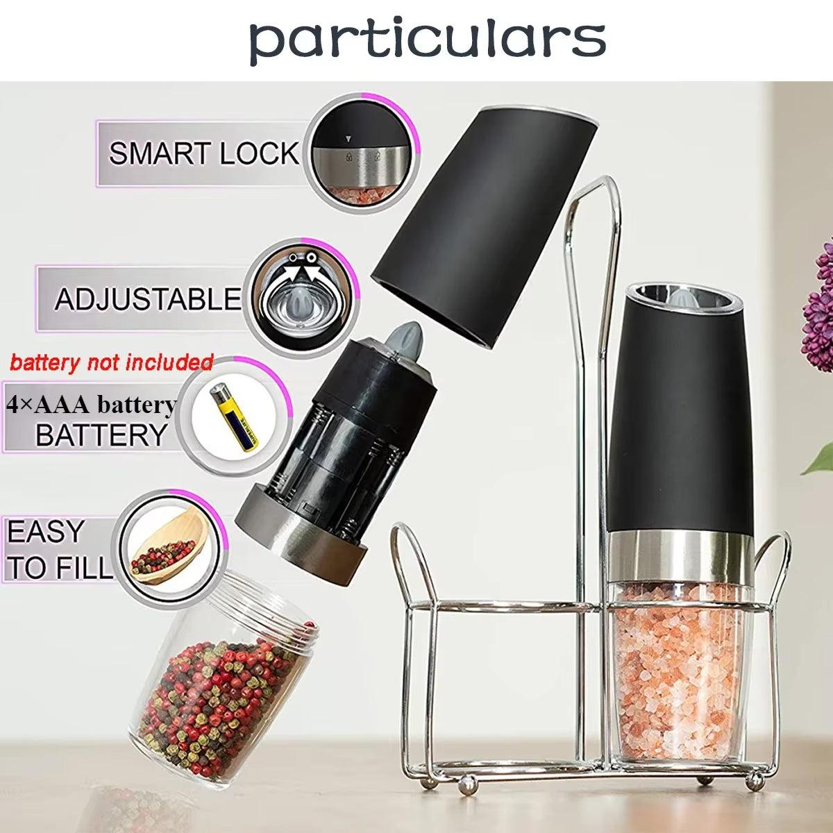 GrindMate™ Pro: Automatic Gravity Spice & Coffee Grinder with Adjustable Coarseness GrindMate™ Pro: Automatic Gravity Spice & Coffee Grinder with Adjustable Coarseness