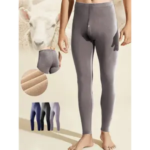 Men's Thermal Long John Leggings, Base Layer Bottoms