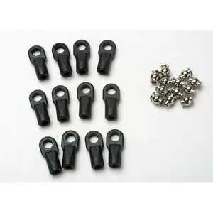 Traxxas Large Rod Ends w/Hollow Balls (12)