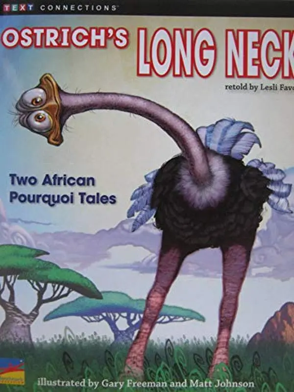 Used English Book - Ostrich's Long Neck (Paperback) by Lesli Favor, Text Connections Level M/28, Lexile 570L