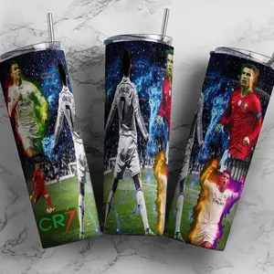 Ronaldo Tumbler  Flasks Portable Water Bottles