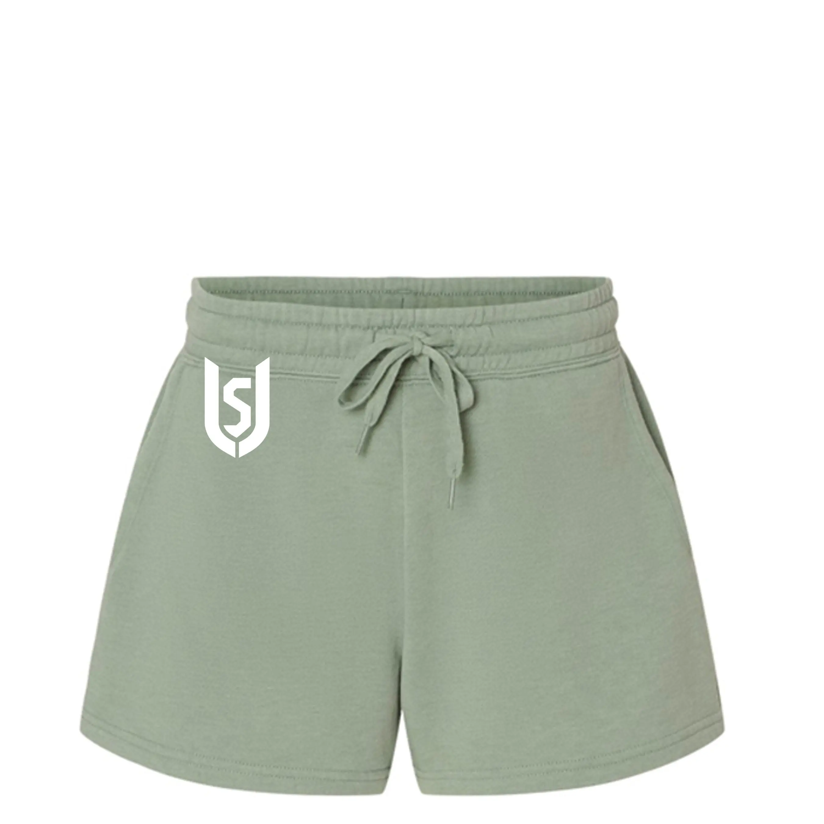 Unrestricted Lightweight Wave Wash Sweatshorts — Cotton Poly, Stitch, Fleece, Garment, Fit
