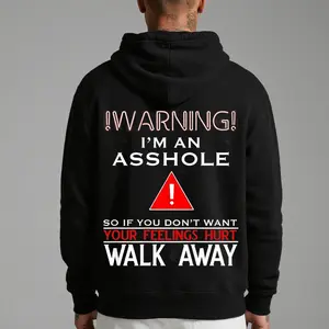 Anti Social Shirt Warning I'm An Graphic hoodie, Sarcastic Unisex hoodie, Funny Shirt for Men, Husband Gift, Father Gift, unisex hoodie