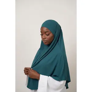 Emerald Tide Luxury Crystal Hemp Khimar