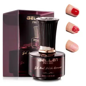 Gellen Pro Bio 15ml Gel Polish Remover Cream Acetone-Free Non-Toxic Formula for Quick Easy Gel Removal Gentle Nail Care for Beginners & Professionals - Manicure