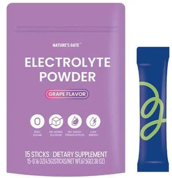 Sugar-Free Electrolyte Supplement Powder (7 Flavors) - Magnesium-Infused, Stimulant-Free Post-Workout & Recovery Product, Rapid Hydration, Rapid Energy, Muscle Recovery Support, Body Fluid Balance, Calcium, Metabolism Support for Fitness Needs